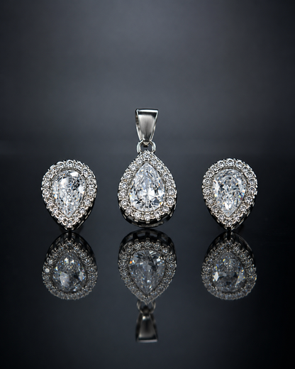 Elegant Tear Drop Set