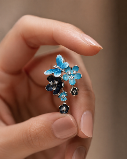 Artistic Enamel Butterfly Set