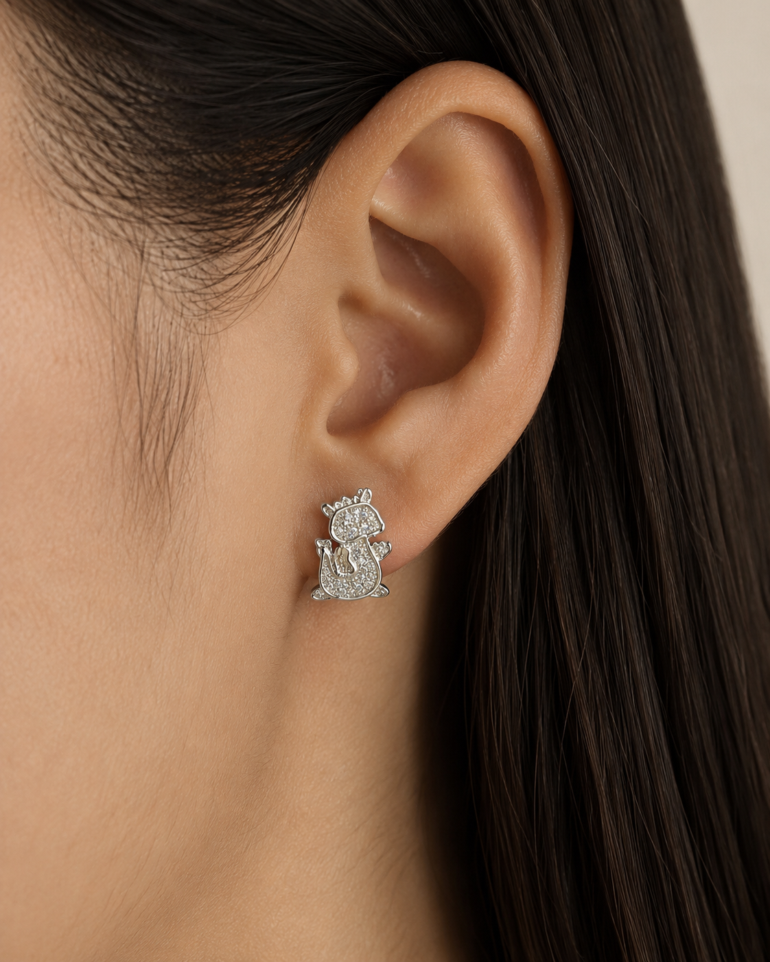 Playful Cartoon Design CZ Set