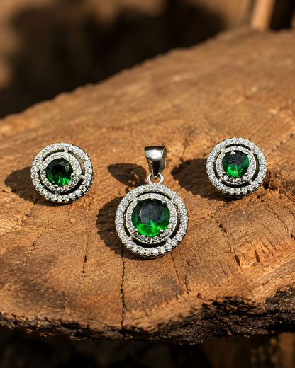 Regal Emerald Set