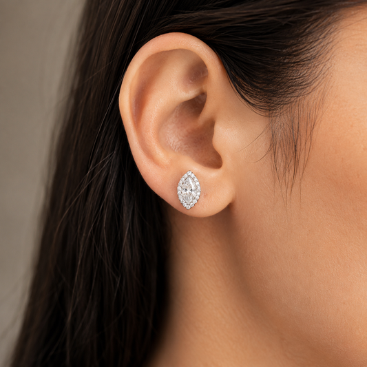 Pristine White Stone CZ Set