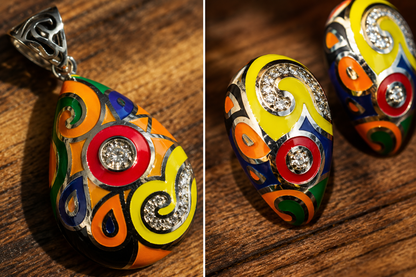 Vibrant Enamel Set