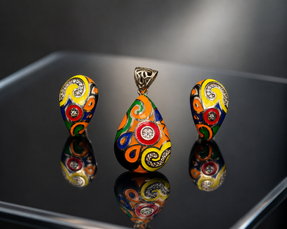 Vibrant Enamel Set