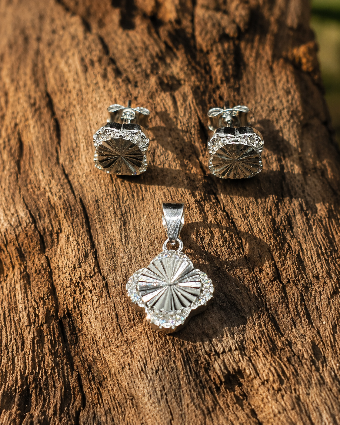Everyday CZ Stone Set