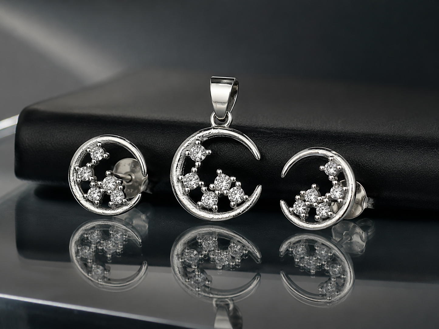 Dreamy Moon Design CZ Set