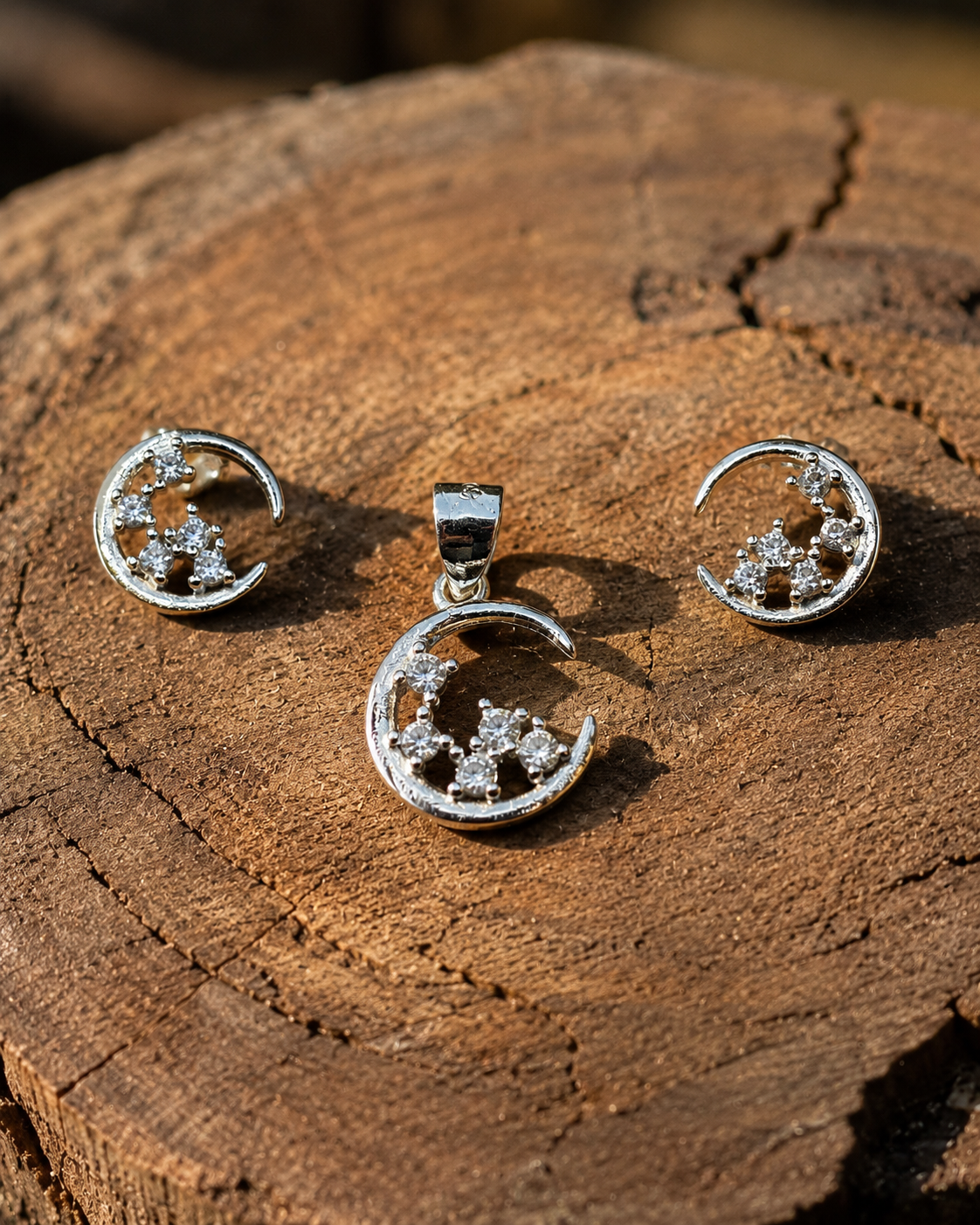 Dreamy Moon Design CZ Set