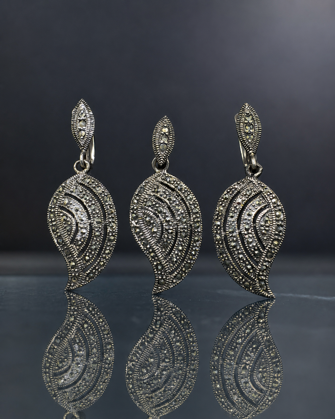 Antique Marcasite Set