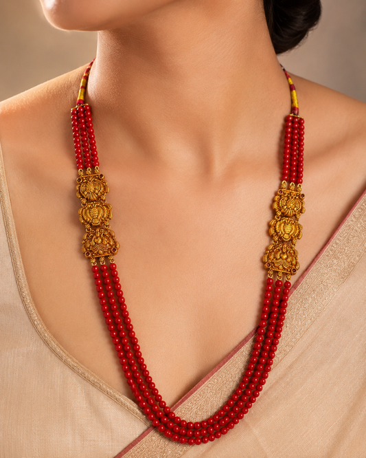 Layered Beads Necklace