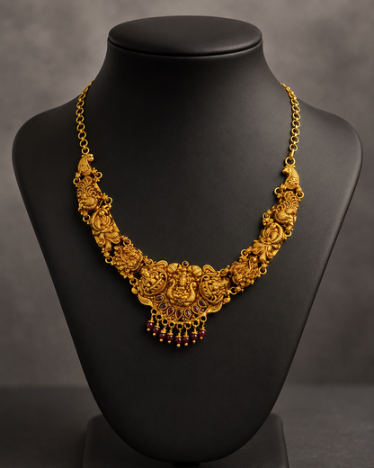 Minimalist Gold-Polished Necklace