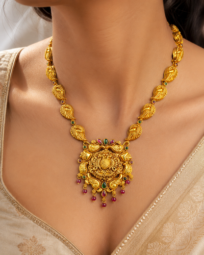 Heritage-Inspired Antique Necklace