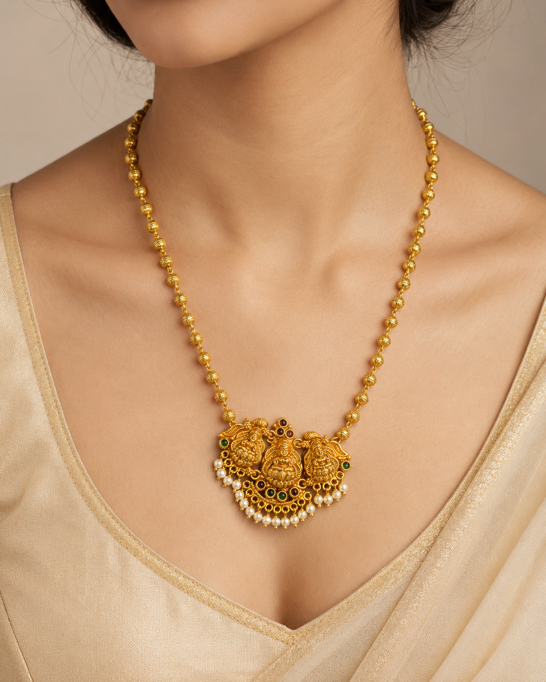 Sleek Antique Necklace