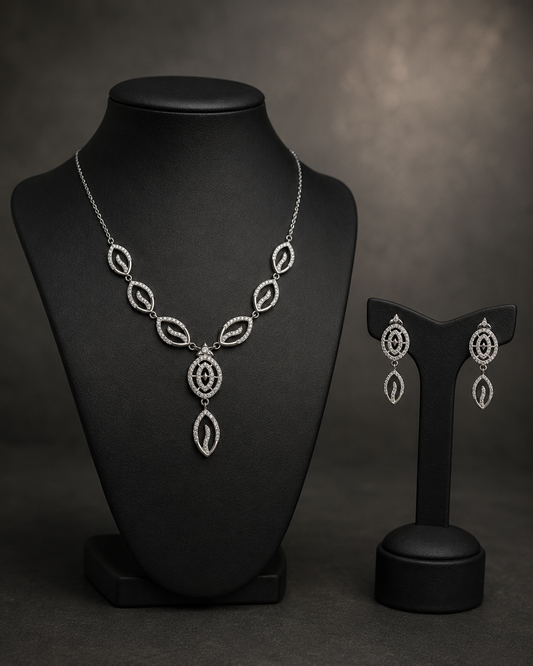 Minimalist CZ Stone Set