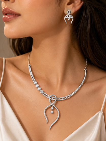 Elegant CZ Stone Set