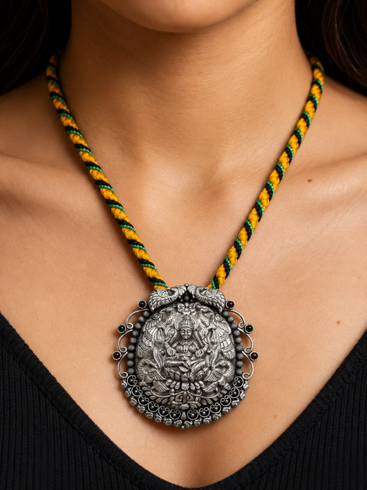 Classic Antique Silver Necklace