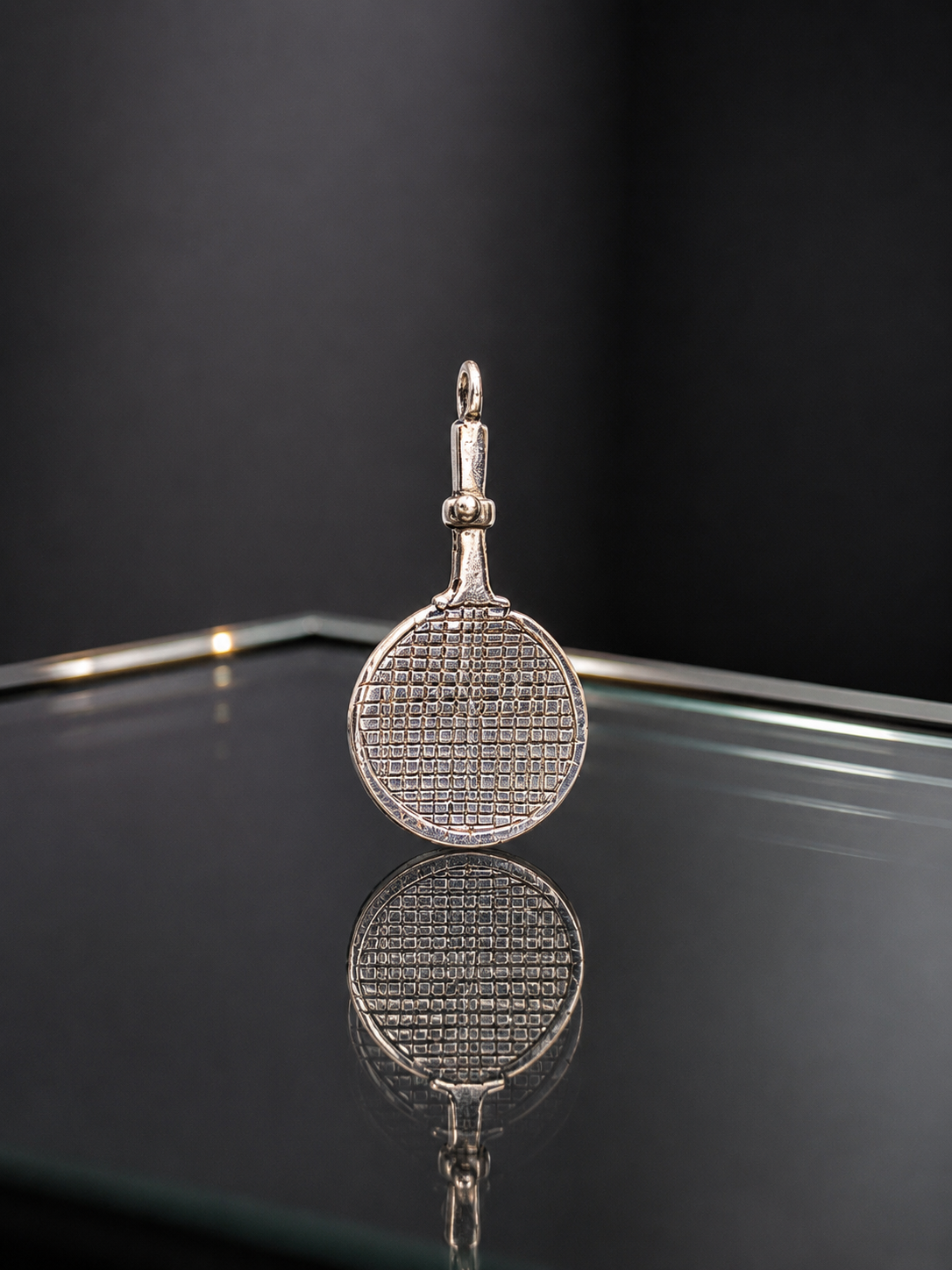 Minimalist DC Marcasite Pendant