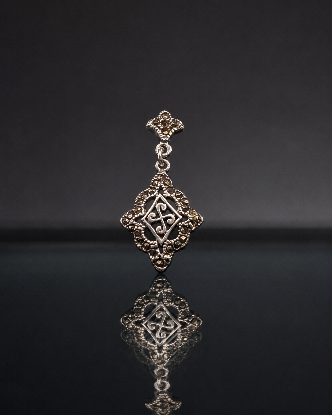 Statement Triple Cross Pendant