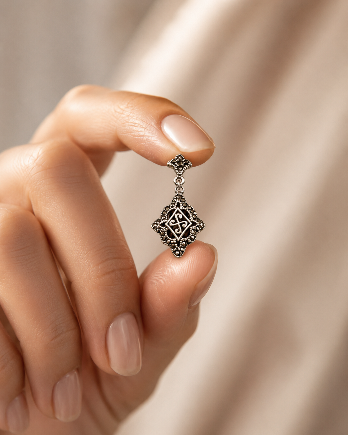 Statement Triple Cross Pendant