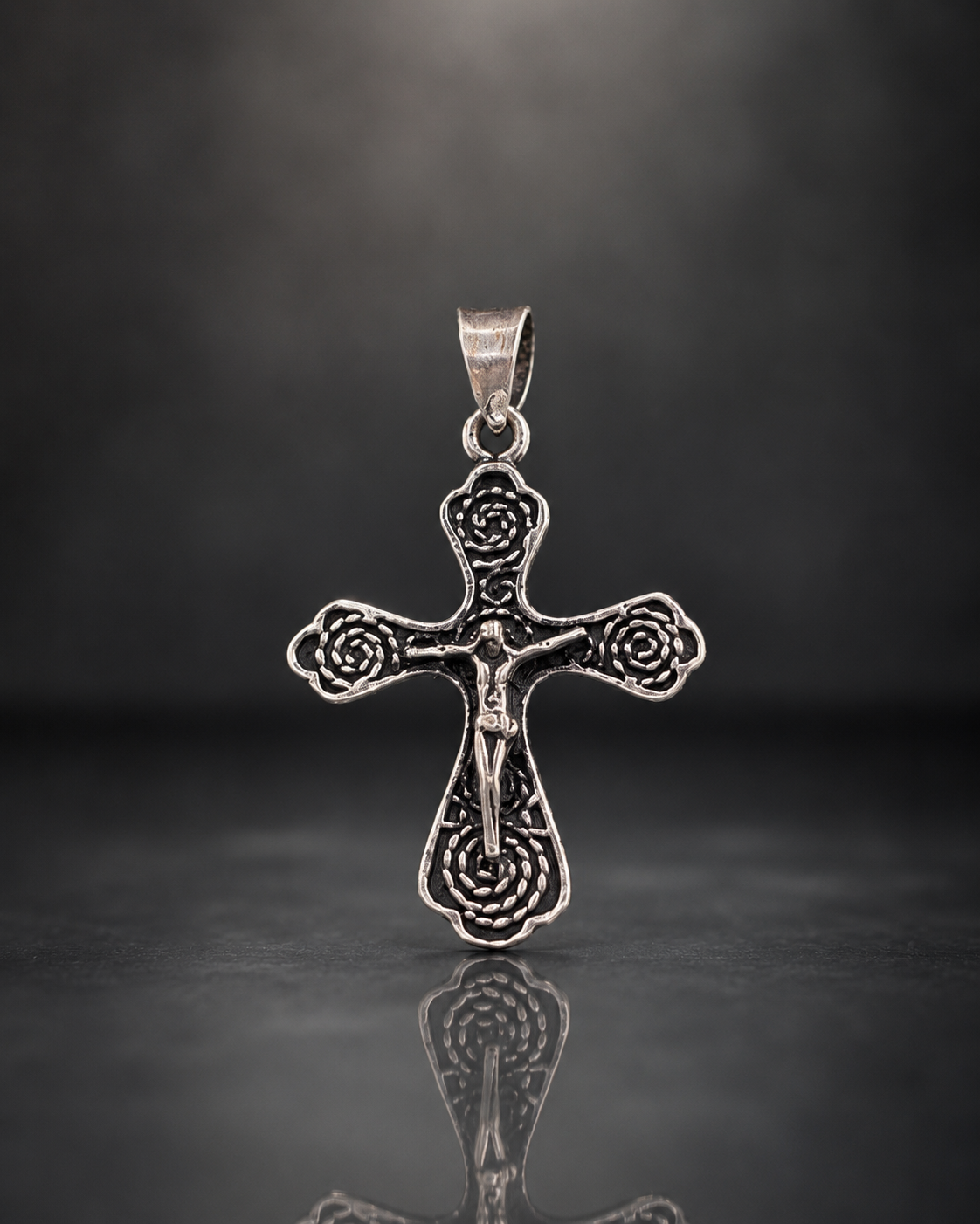 Essential Silver Plain Cross