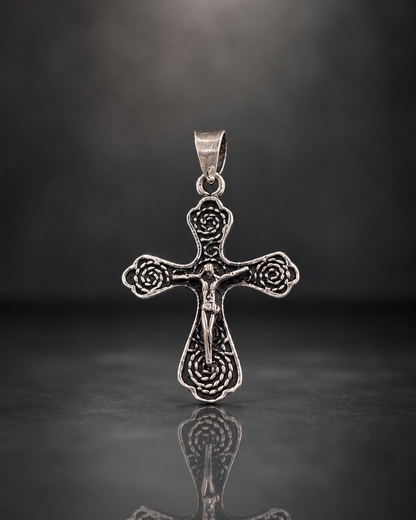 Essential Silver Plain Cross