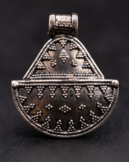 Intricate Filigree Bell Pendant