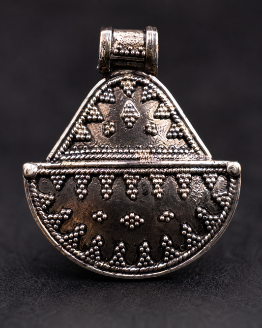 Intricate Filigree Bell Pendant
