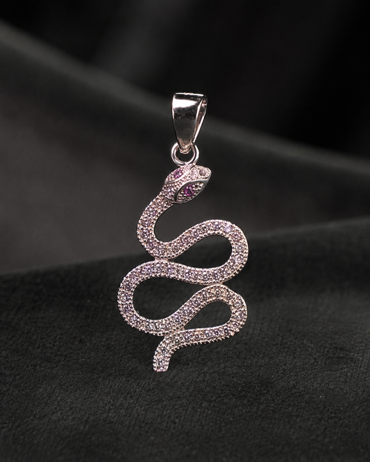Coiled Snake Pendant
