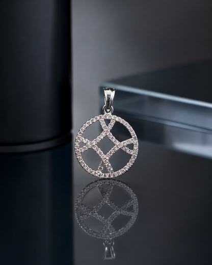 Classic Round CZ Pendant
