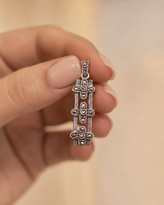 Luminous Light Green Stone Pendant