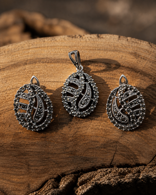Classic Marcasite Set