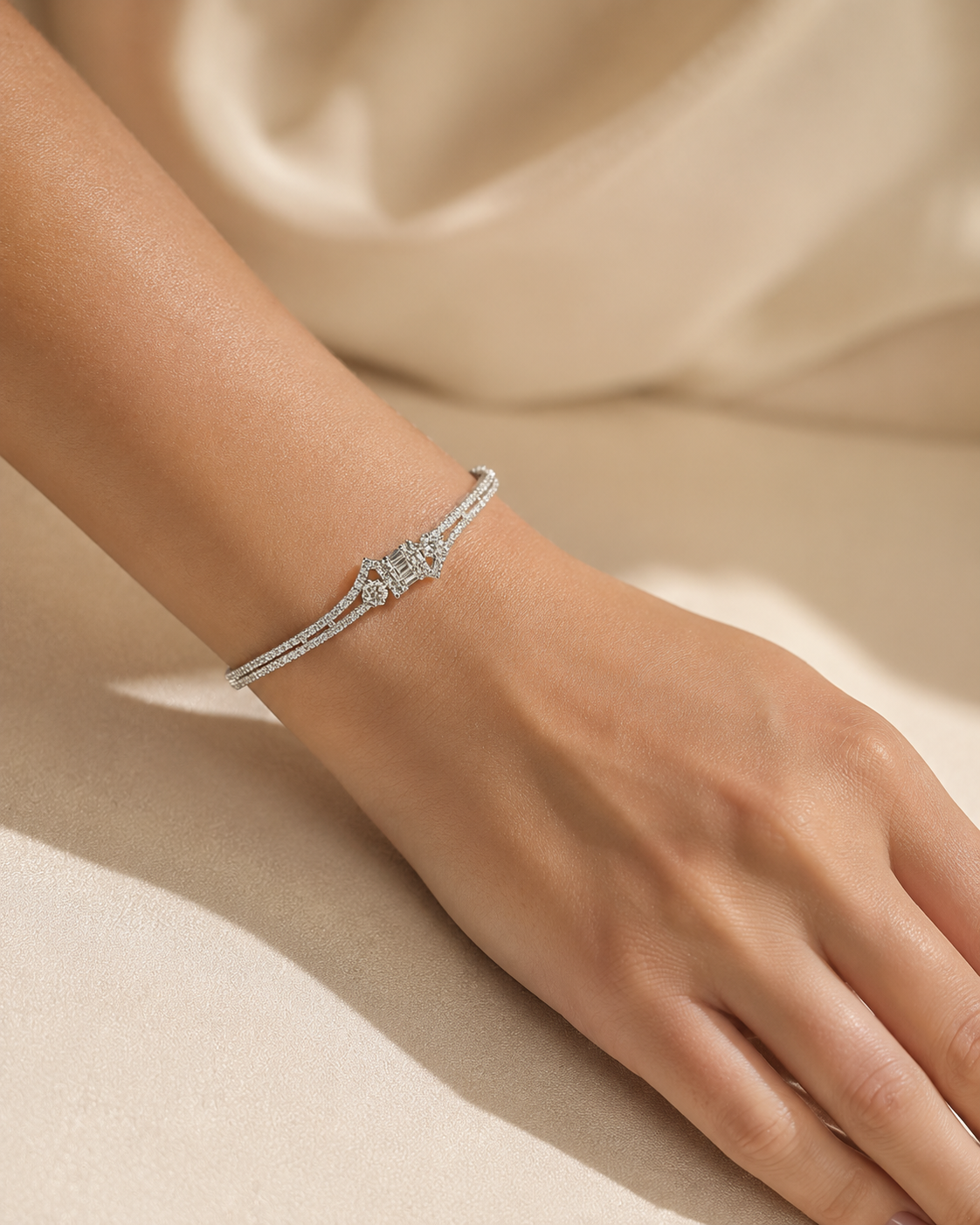 Cinzel Spark CZ Kada