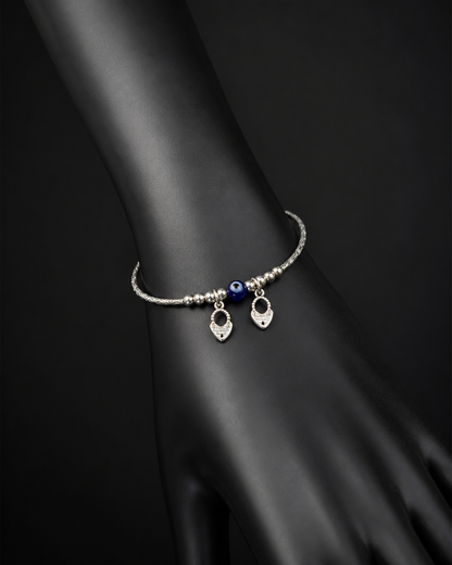 Evil Eye Lock Bracelet