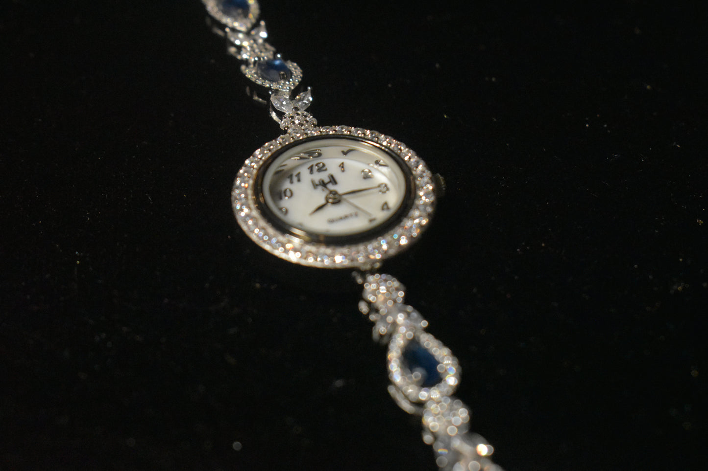 Timeless Elegance with Sapphire Accents