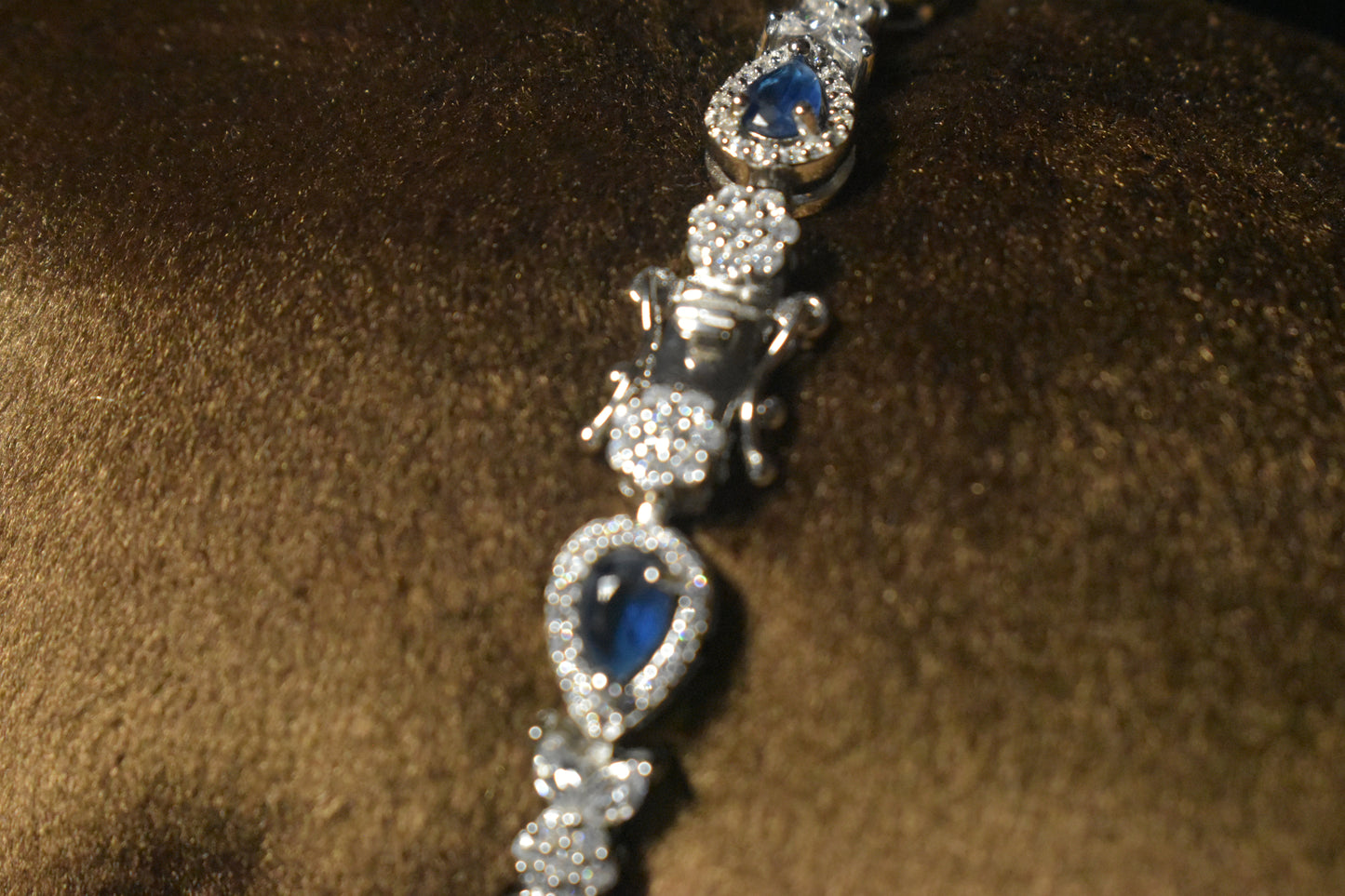 Timeless Elegance with Sapphire Accents